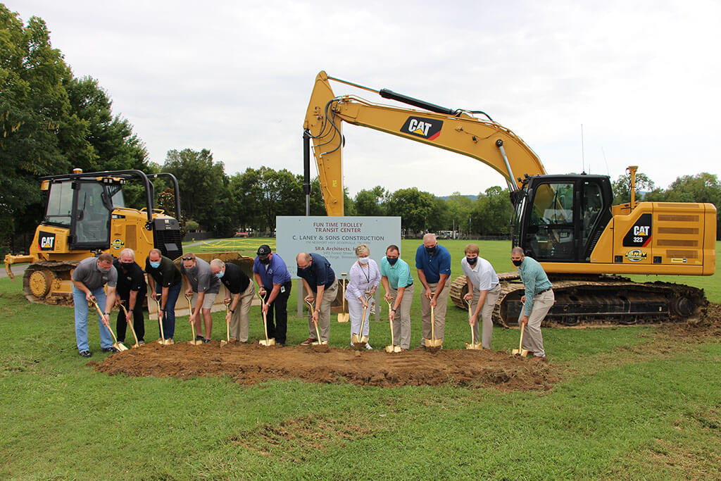 Mass Transit Center Groundbreaking (md)